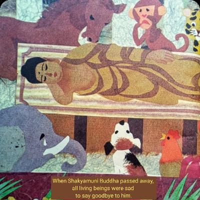 "The last will and testament of Shakyamuni". The Buddhist world of awakening 34