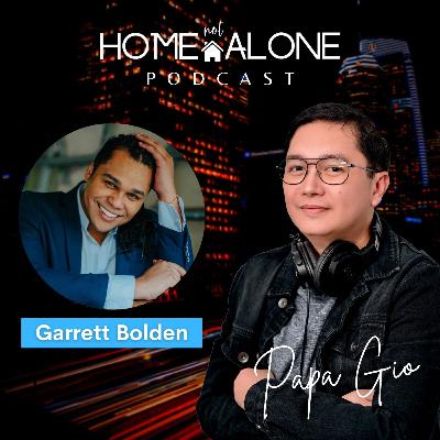 Garrett Bolden with Papa Gio: Home not Alone
