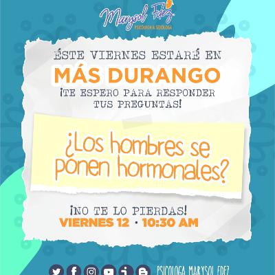 ¿Los hombres se ponen hormonales? ¿Los hombres se ponen hormonales?