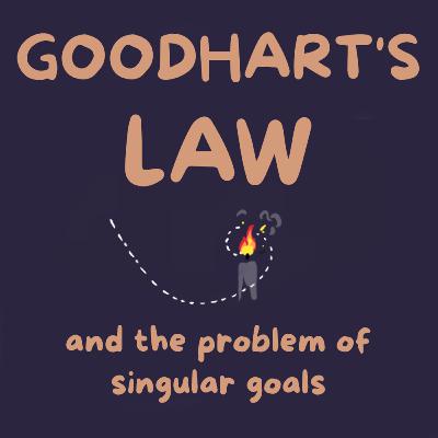 Goodhart's Law ~ the problem with singular goals