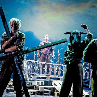 „Animal Farm“ am Theater Trier: Wie sich eine Diktatur langsam aufbaut