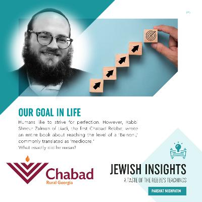 Mishpatim: Our Goal in Life With Rabbi Chaim Markovits - S2 E17 - Jewish Insights