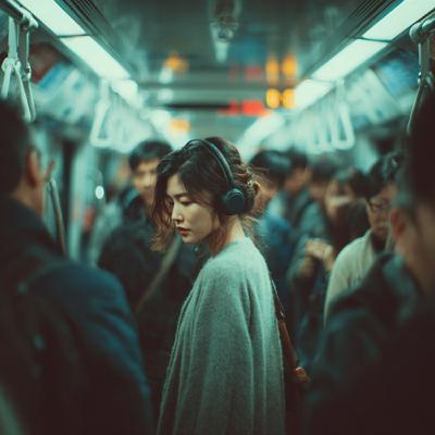 #193 在下班人潮洶湧的捷運上聽 [R18] [第一人稱] [自慰引導]