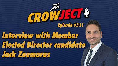 Interview with Member Elected Director candidate Jack Zoumaras