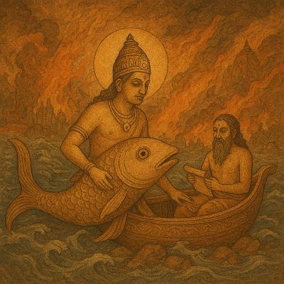 Давньоіндійський міф про потоп