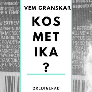 Granskas innehållet i kosmetikan du använder och vem gör det?  Detta är avsnittet som kan komma att göra dig mer frågvis när du ska inhandla dina kosmetiska produkter. Granskas innehållet i kosmetikan du använder och vem gör det?  Detta är avsnittet som kan komma att göra dig mer frågvis när du ska inhandla dina kosmetiska produkter.