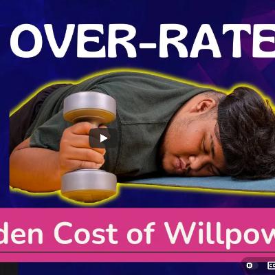 The hidden cost of will-power based change The hidden cost of will-power based change