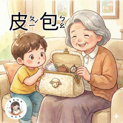 費雪阿姨教注音 EP2：ㄆ 皮包｜適合 3-7 歲的聽覺學習｜搭配著色學習單