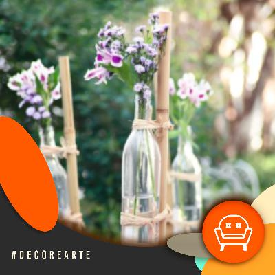 Decor e Arte - Decor improvisado com garrafas