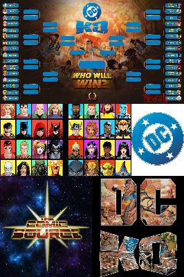 DC K.O. Bracket Revealed! Winners For Every Match-Up Through The Finals! Comic Source vs Comic Boom!