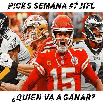 Picks semana 7 #nfl 2023, Pronóstico de resultados, ¿quién va a ganar?
