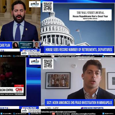 GOP Cracks Widen: Mike Johnson Exposed, ACA Answers Collapse, Somalia Fraud, Trump Grip Slips