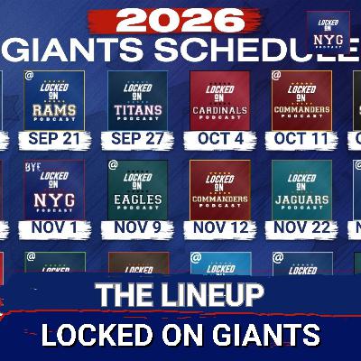 New York Giants 2026 Schedule DROPS—A Lot to Like