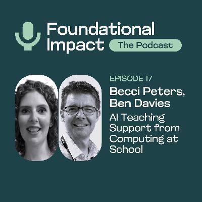 Becci Peters and Ben Davies: AI Teaching Support from Computing at School