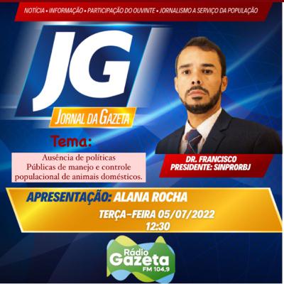 PODCAST DO JORNAL DA GAZETA EDIÇÃO DESTA TERÇA-FEIRA (5) PODCAST DO JORNAL DA GAZETA EDIÇÃO DESTA TERÇA-FEIRA (5)