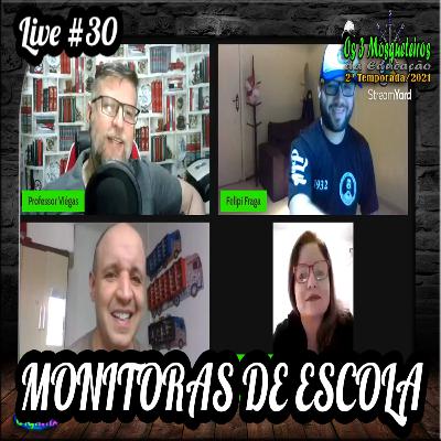 ⚔️POR QUE AS MONITORAS DE ESCOLA ESTÃO SUMINDO? OS 3 MOSQUETEIROS DA EDUCAÇÃO - PROFESSOR VIÉGAS⚔️