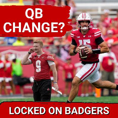QB CHANGE? Does the Wisconsin Badgers football team MAKE a QB change after they bye week? QB CHANGE? Does the Wisconsin Badgers football team MAKE a QB change after they bye week?