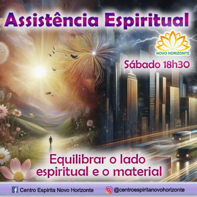 Equilibrar o lado material e o espiritual