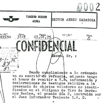Kilómetros y Misterios, ovnis