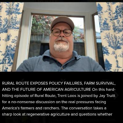 Rural Route Dec 23, 2025 Jay Truitt is back and we walk through the ridiculous nature of USDA putting pressure on ending Dog Breeders.