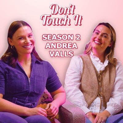 S2 Ep 2: Waffle the wonder dog, Weird DMs and Working in TV – Don’t Touch It | Andrea Vallls