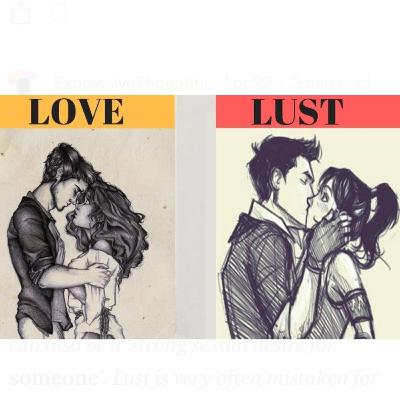 Lust vs Love?🤔