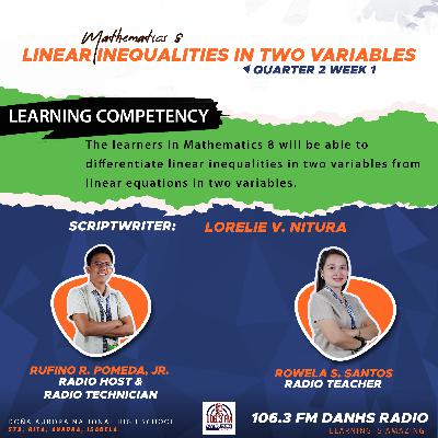Math 8 - Linear Inequalities in Two Variables