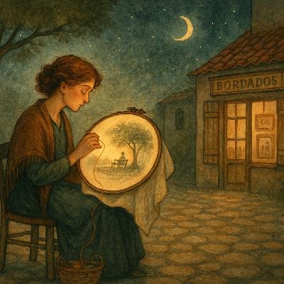 Descansa y combate el insomnio | Meditación guiada + cuento original: "La mujer que bordaba el tiempo"