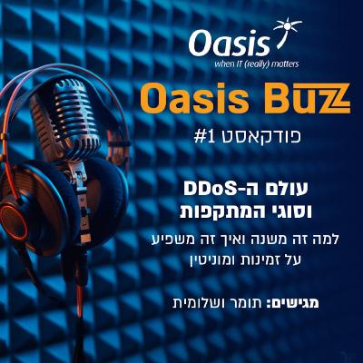 Oasis Buzz Podcast-(פרק 1) -עולם ה -DDoS וסוגי המתקפות -למה זה משנה ואיך זה משפיע על זמינות ומוניטין