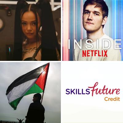 OFFSIDE: Bella Poarch, Bo Burnham, Israel Ethnic Cleansing of Palestine & Skillsfuture Credit ;