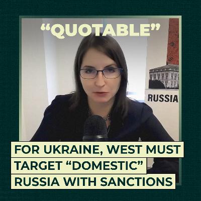 For Ukraine, West must target “domestic” Russia with sanctions