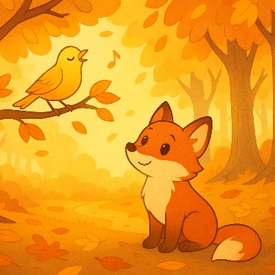 Der kleine Fuchs & das Lied des Herbstwaldes | „Gute Nacht“-Geschichte