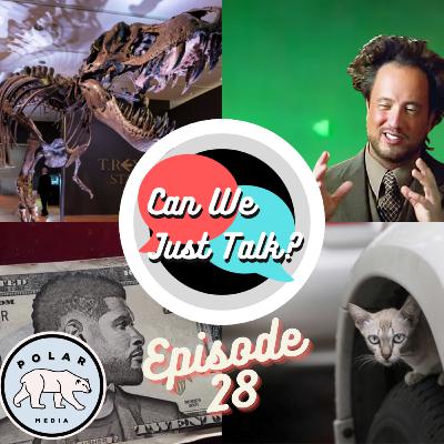 "Aliens", Usher Bucks, A Whole Bunch of Dinos, and Richie's J and J Vaccine Story... Ep. 28