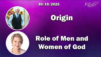 Spirit of Prophecy Sunday Service 10/19/2025 - Video