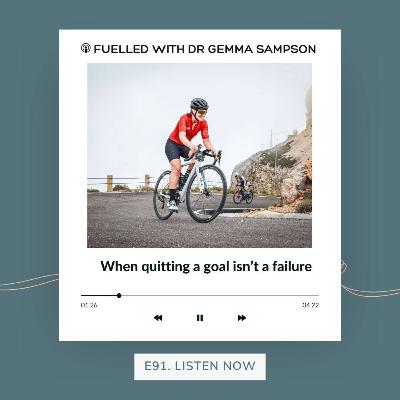 91. When quitting a goal isn't a failure