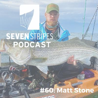 Matt Stone talks about 23-pound tog and 50-inch stripers from the kayak, Podcast