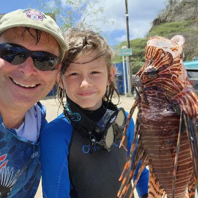 E64 Lionfish Hunting with 10 Year Old Thomas