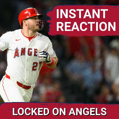 ANGELS POSTCAST: Trout, Schanuel, Adell ALL HOMER IN LOSS as Halos fall 9-4 to Kansas City Royals