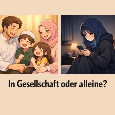#73 In Gesellschaft oder alleine? #73 In Gesellschaft oder alleine?