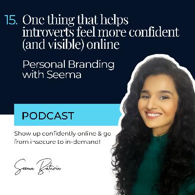 15. One thing that helps introverts feel more confident (and visible) online