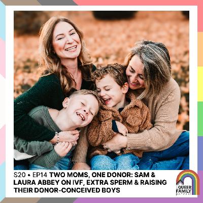 Two Moms, One Donor: Sam & Laura Abbey on IVF, Extra Sperm & Raising Their Donor-Conceived Boys
