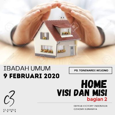 HOME : VISI DAN MISI (2) - (Ps. Toninardi Wijono)