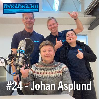 Johan Asplund, Instruktör, RB-dykare och skåning Johan Asplund, Instruktör, RB-dykare och skåning