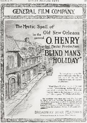 BLIND MAN'S HOLIDAY by O.HENRY