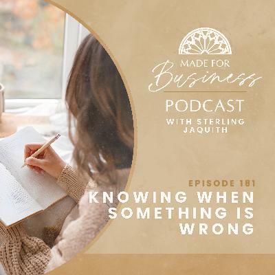 Knowing When Something is Wrong