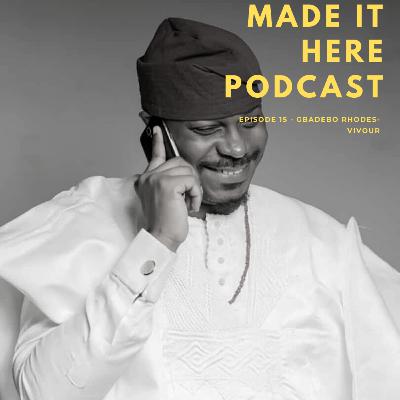 Episode 15 - Gbadebo Rhodes-Vivour
