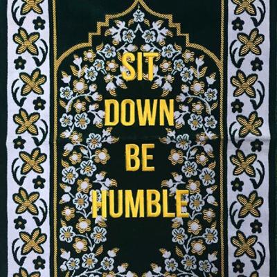 Be humble, sit down. (As S.Idroos speaks about Islam, art, justice, and culture) Be humble, sit down. (As S.Idroos speaks about Islam, art, justice, and culture)