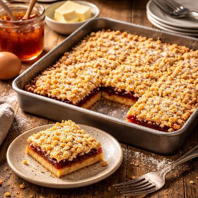 The Ultimate Crumb Jam Tart