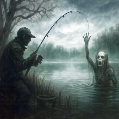 從此再也不敢去湖邊釣魚的怪談故事－湖中的釣客