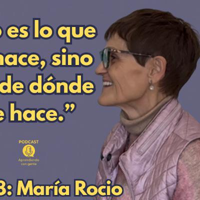 ACG 108: María Rocío. ¿Y si TODO lo que te pasa tiene un sentido? Espiritualidad, conciencia… ACG 108: María Rocío. ¿Y si TODO lo que te pasa tiene un sentido? Espiritualidad, conciencia…